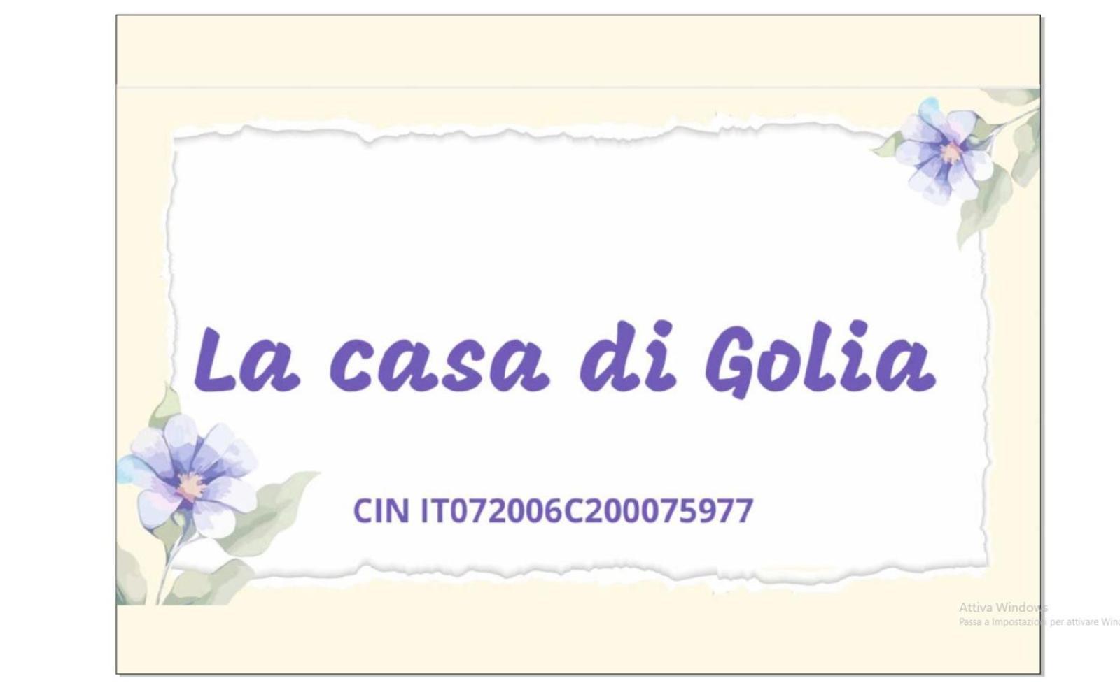 La Casa Di Golia